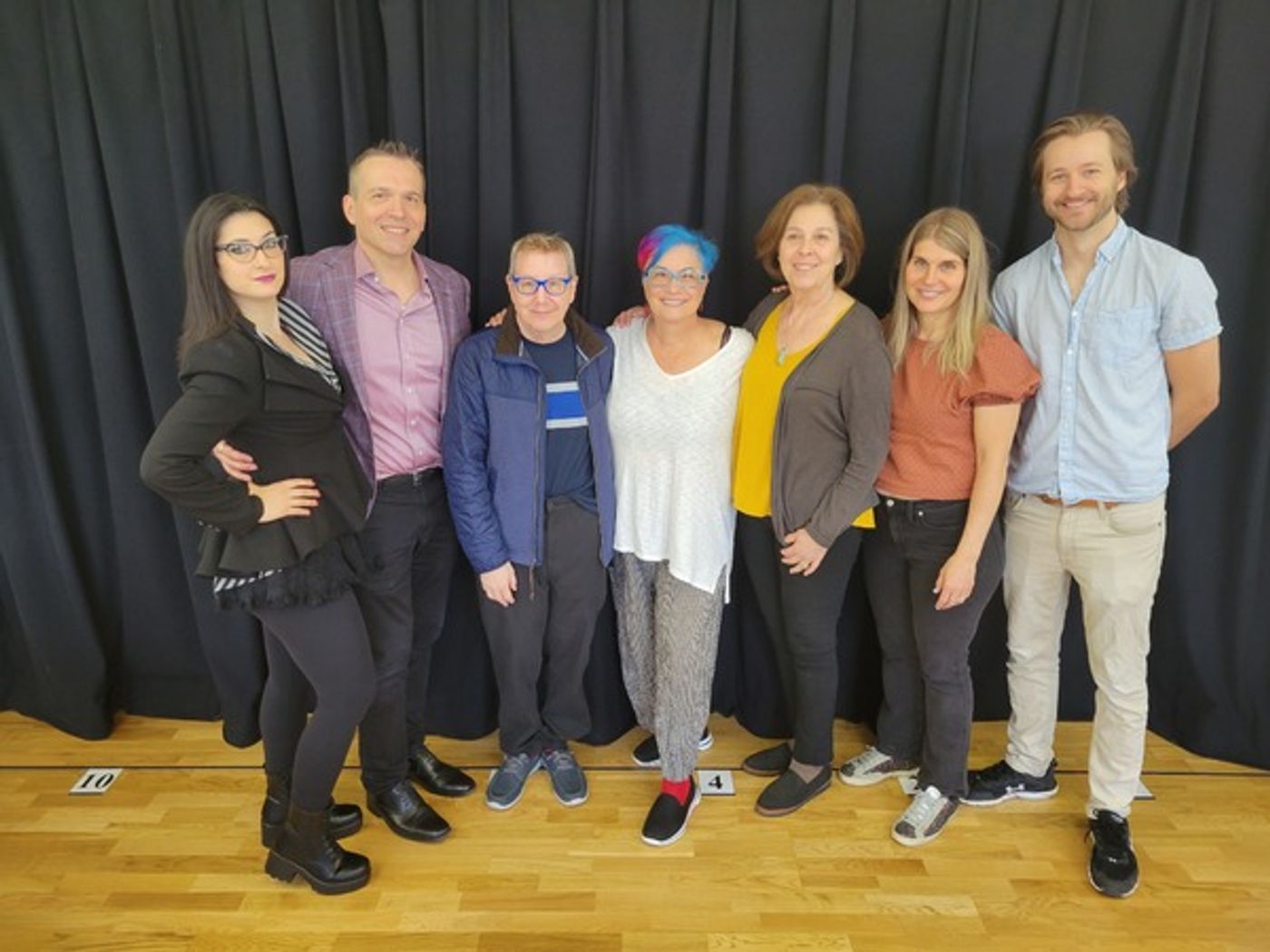 Photos: The Cast of THE GOSPEL ACCORDING TO HEATHER in Their First Rehearsal  Image