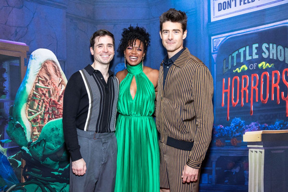 Matt Doyle, Joy Woods, Drew Gehling  at 