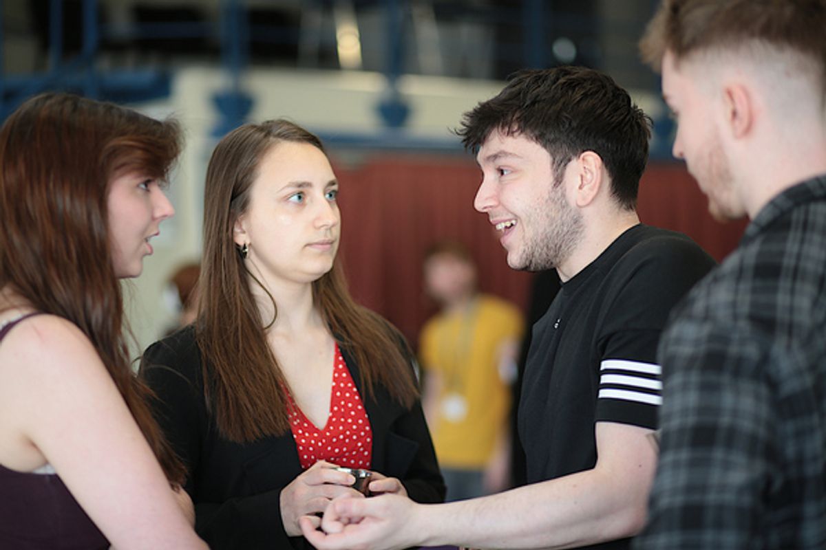 Grace Cook, Alina Aleva, Lee M. Robertson at 