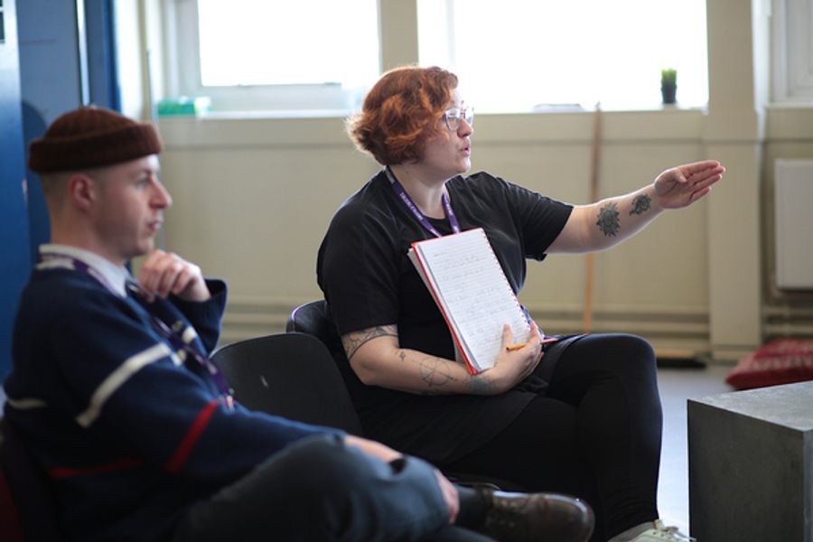 Photos: In Rehearsal For THE FOSSIL KIDS At The Tanya Moiseiwitsch Playhouse Image