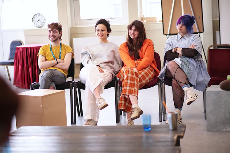 Photos: In Rehearsal For THE FOSSIL KIDS At The Tanya Moiseiwitsch Playhouse Image