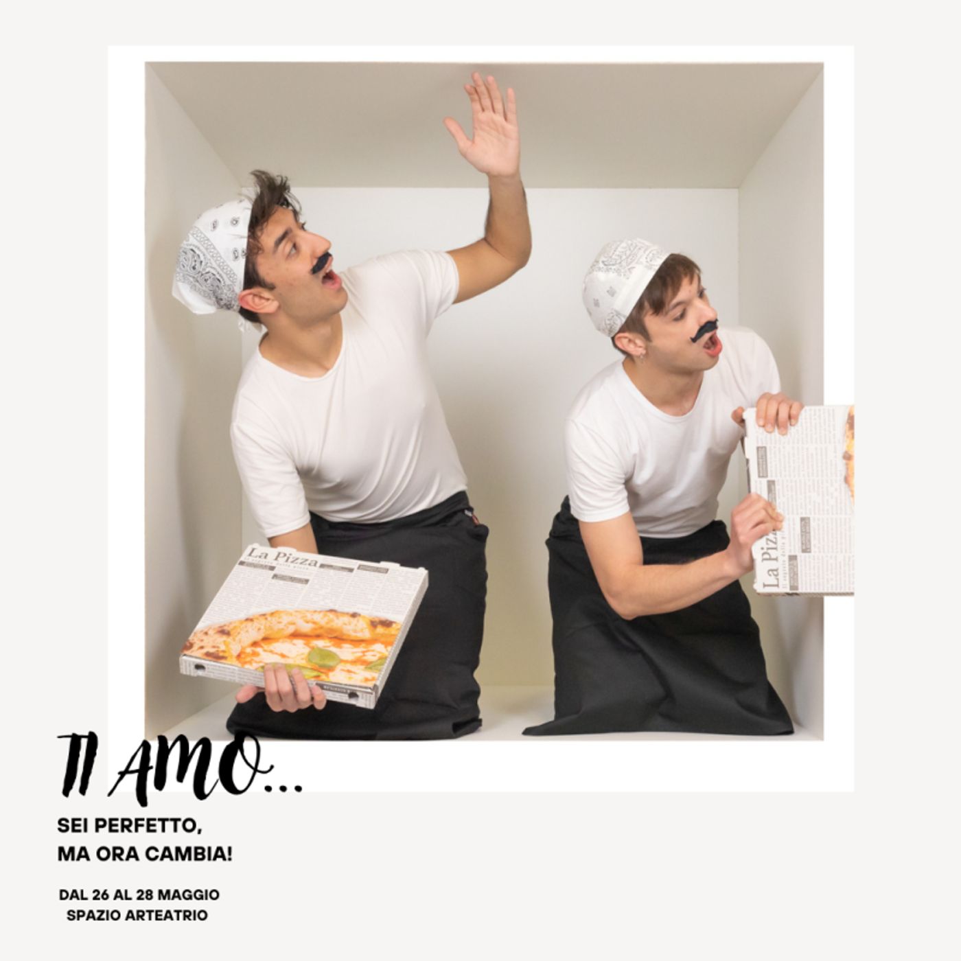 Previews: TI AMO SEI PERFETTO, MA ORA CAMBIA! allo SPAZIO ARTEATRIO Previews: TI AMO SEI PERFETTO, MA ORA CAMBIA! allo SPAZIO ARTEATRIO Image