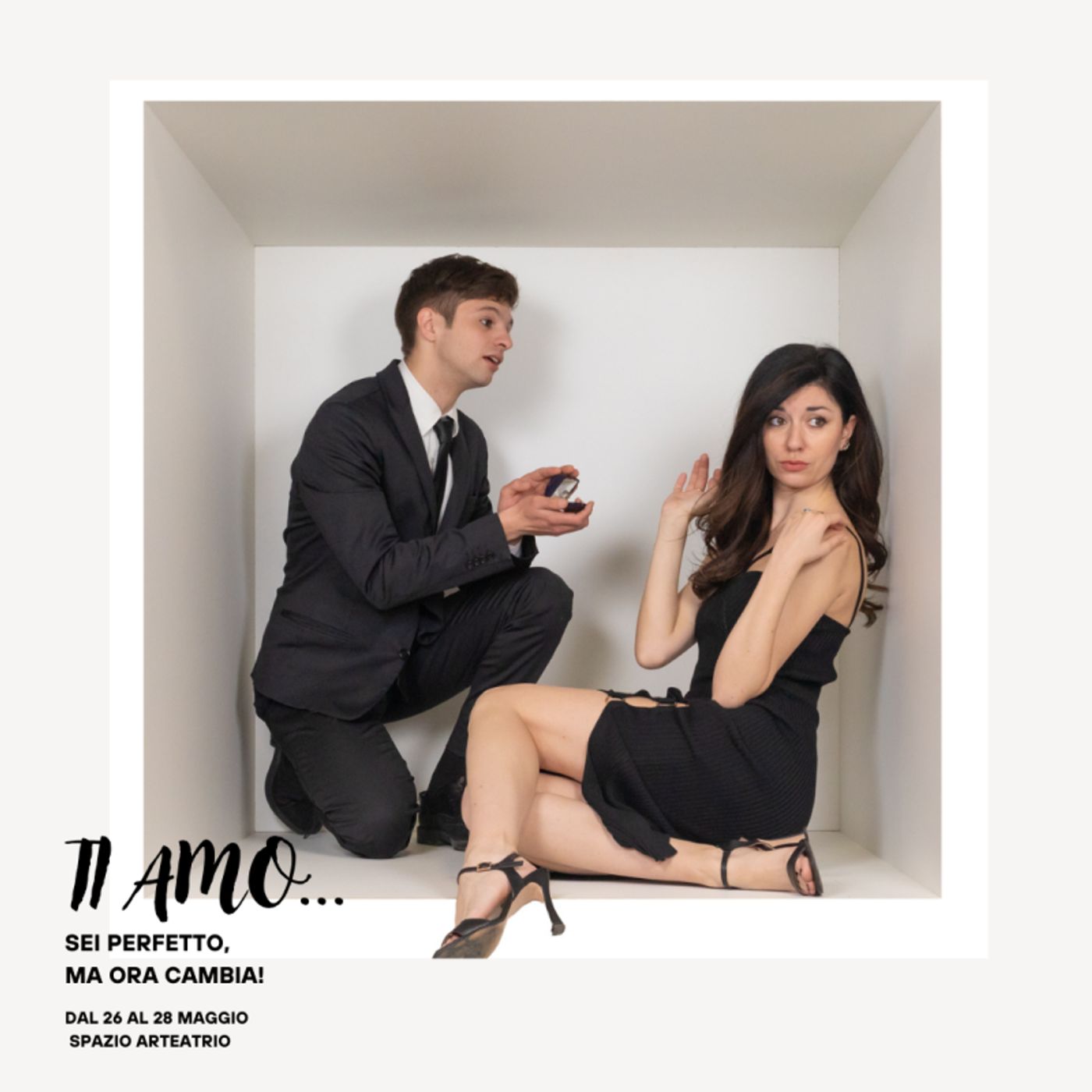 Previews: TI AMO SEI PERFETTO, MA ORA CAMBIA! allo SPAZIO ARTEATRIO Previews: TI AMO SEI PERFETTO, MA ORA CAMBIA! allo SPAZIO ARTEATRIO Image