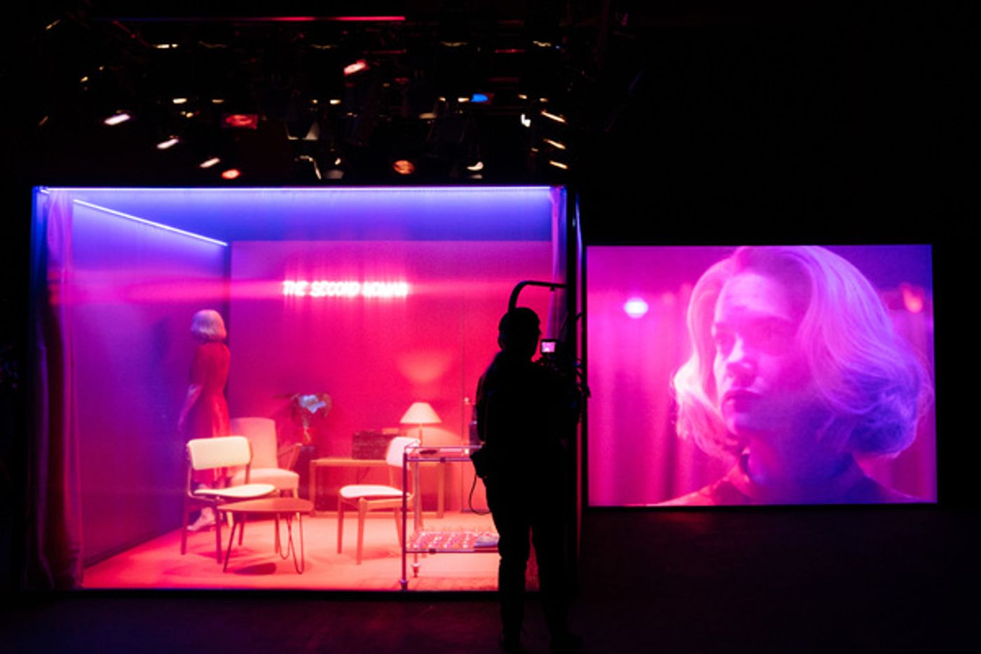 Photos: First Look at Ruth Wilson in THE SECOND WOMAN at the Young Vic Theatre  Image