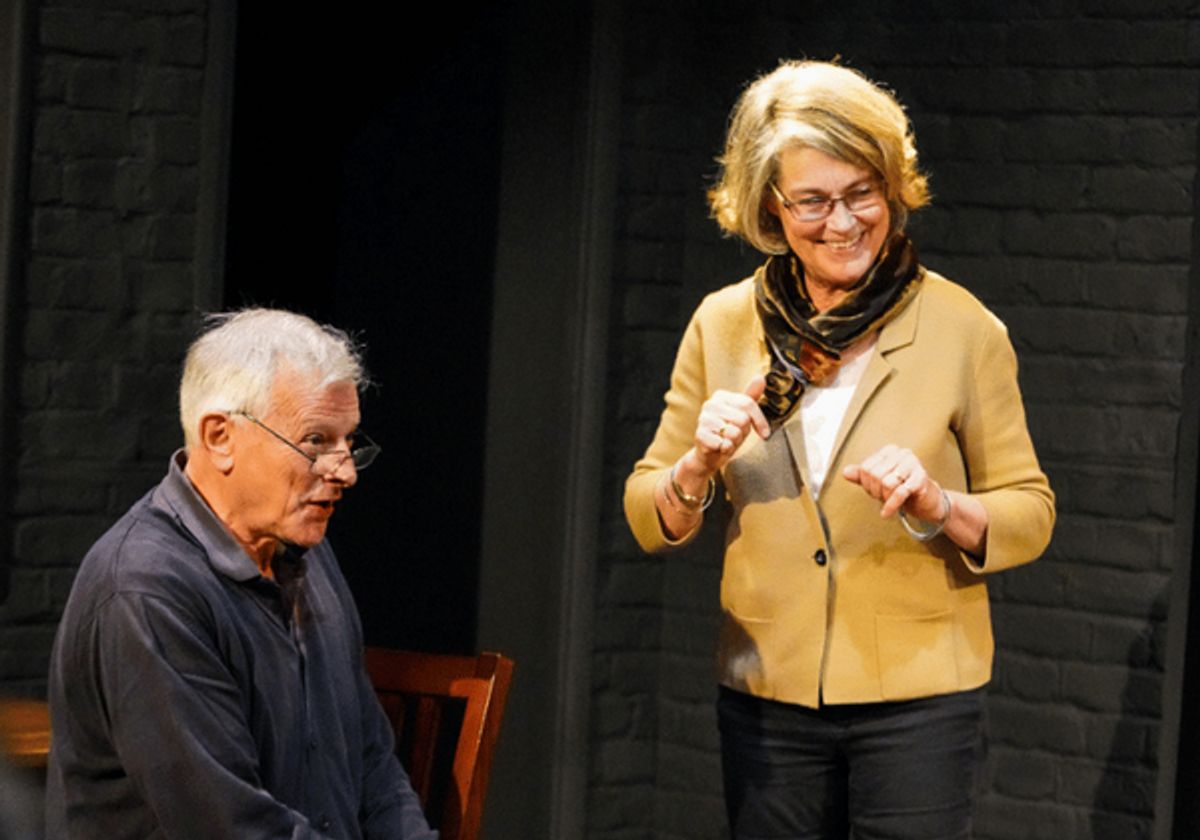 David Acton and Barbara Wilshere at 