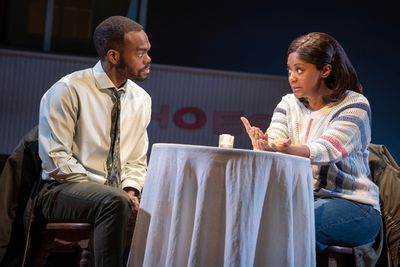 William Jackson Harper, April Matthis
 Photo