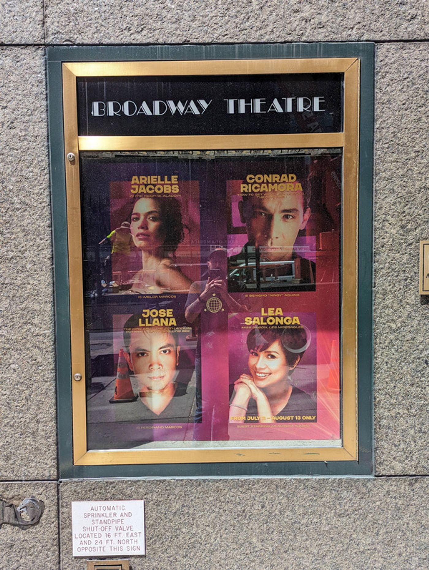 Up on the Marquee: HERE LIES LOVE  Image