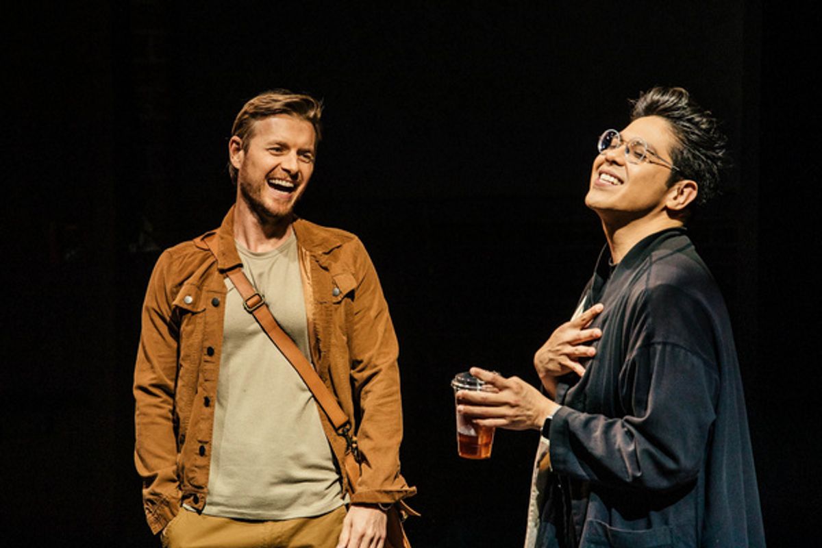 Rick Cosnett and George Salazar  Photo by Jeff Lorch at 