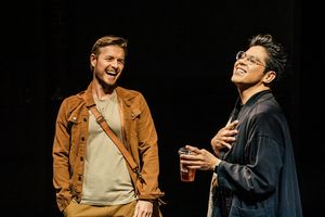 Rick Cosnett and George Salazar Photo by Jeff Lorch @ BroadwayWorld Rick Cosnett and George Salazar Photo by Jeff Lorch Photo