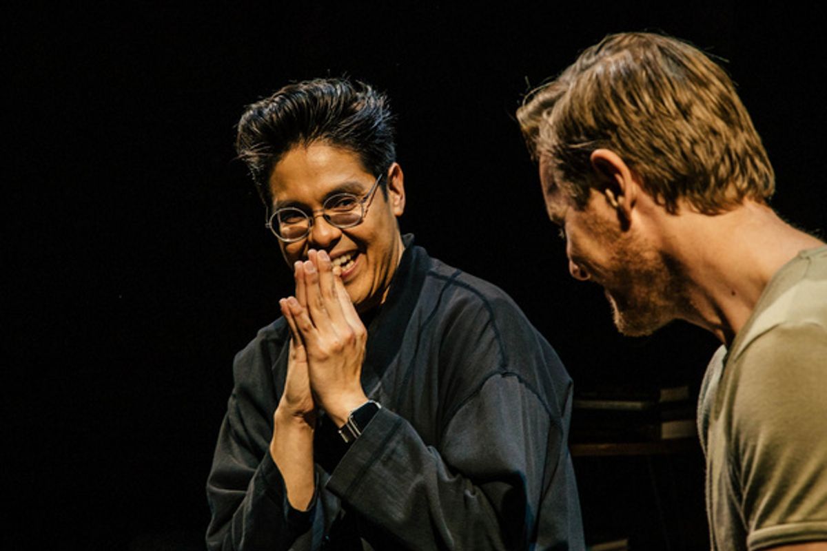 George Salazar and Rick Cosnett  Photo by Jeff Lorch at 