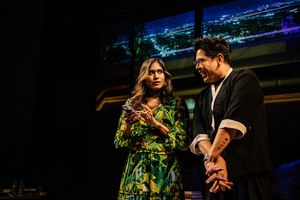 Anisha Adusumilli and George Salazar  Photo by Jeff Lorch Photo