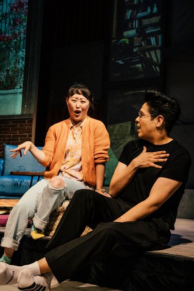 Julia Cho, George Salazar  Photo by Jeff Lorch Photo