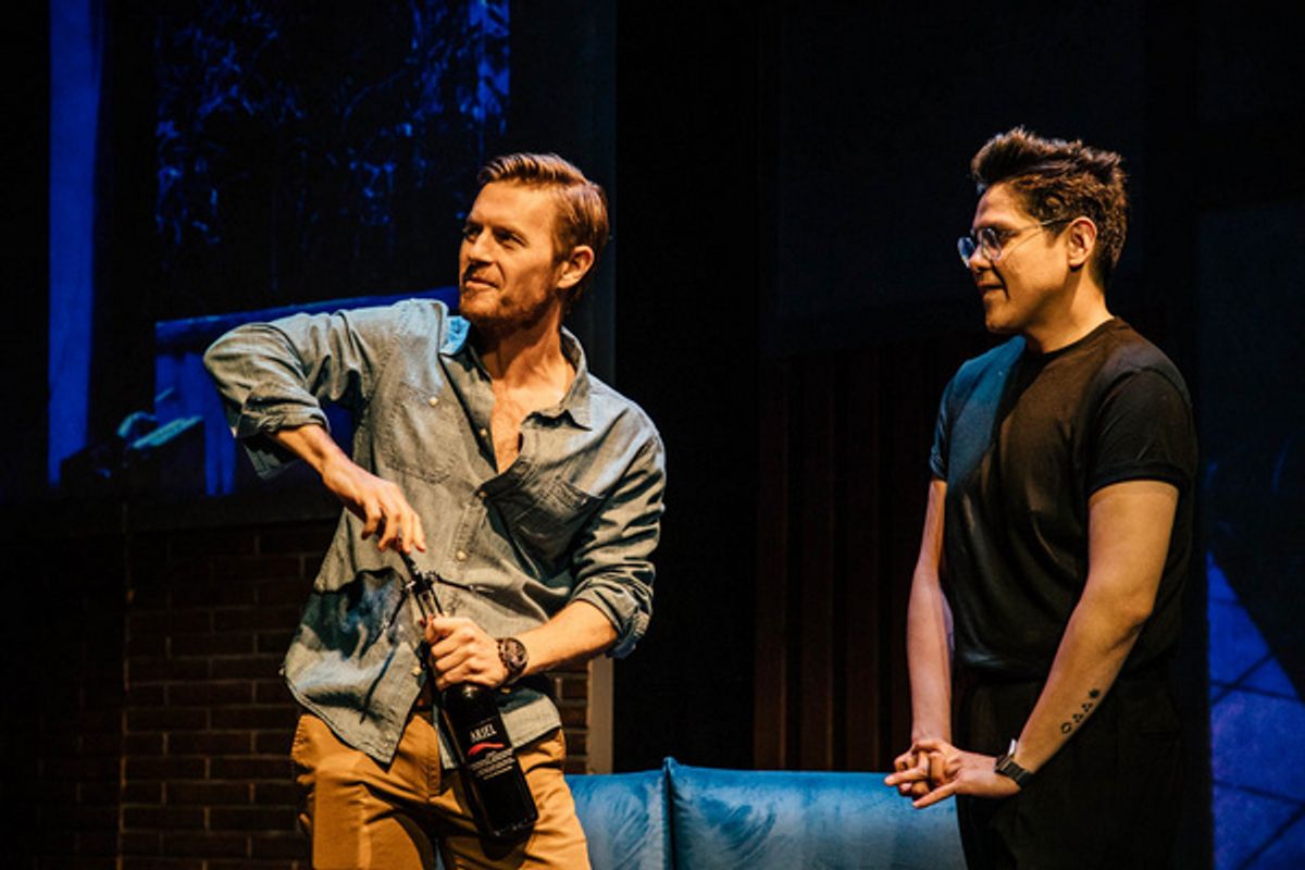 Rick Cosnett and George Salazar  Photo by Jeff Lorch at 