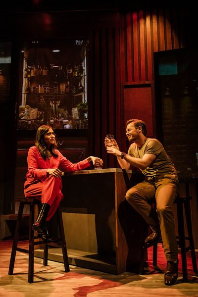 Anisha Adusumilli, Rick Cosnett  Photo by Jeff Lorch Photo