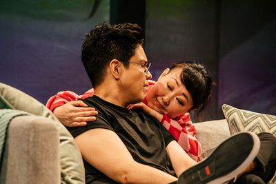 George Salazar and Julia Cho  Photo by Jeff Lorch Photo