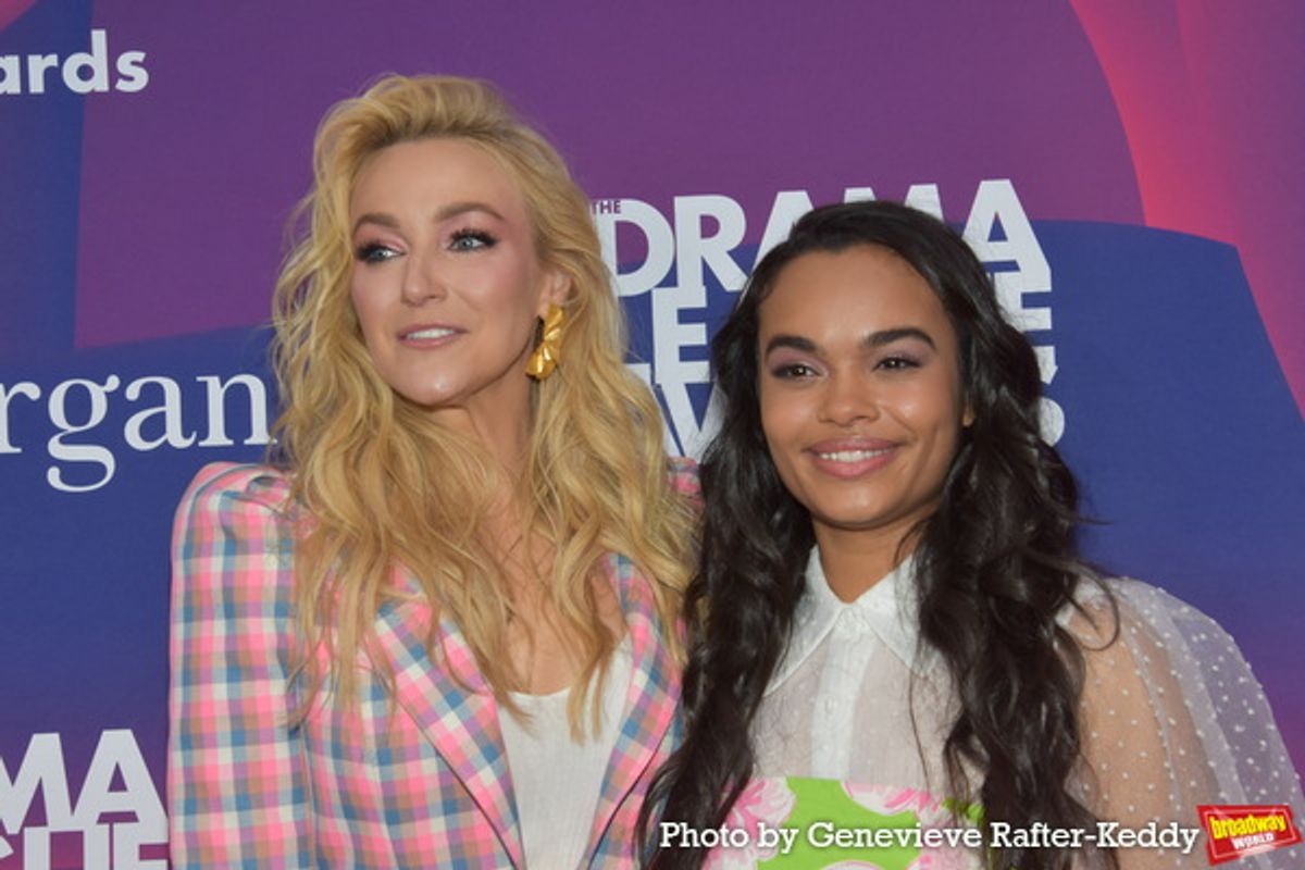 Betsy Wolfe and Lorna Courtney at 