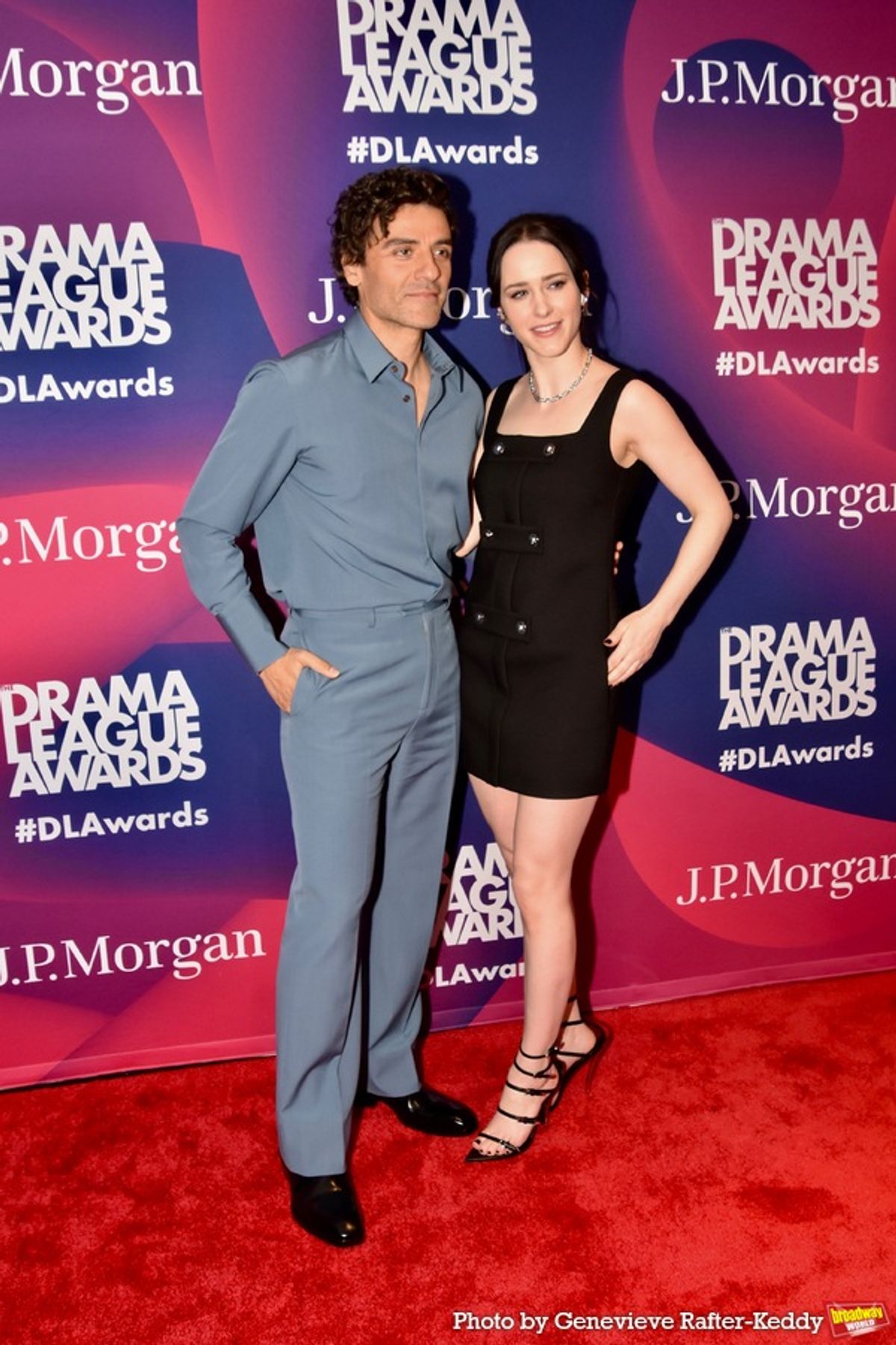 Oscar Isaac and Rachel Brosnahan at 