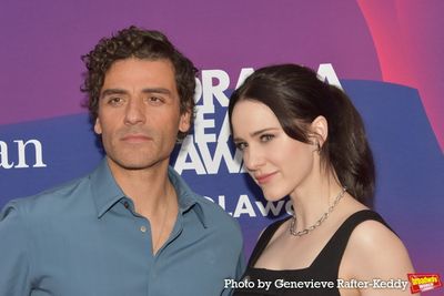 Oscar Isaac and Rachel Brosnahan Photo