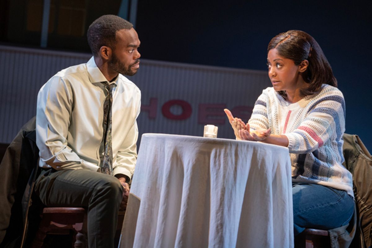 William Jackson Harper, April Matthis at 