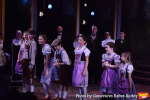 The Von Trapp Children-Laura Park, Liam Polani, Cassidy Gill, Finn Brown, Kayla Kenne Photo