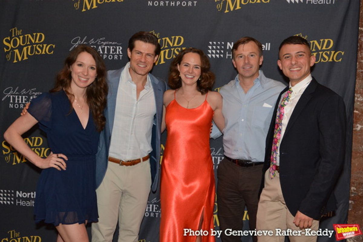 Mandy Mdic (Choreographer/Associate Director), Tim Rogan, Kayleen Seidl, Drew Humphrey (Director) and Tom Vendafreddo (Music Director) at 