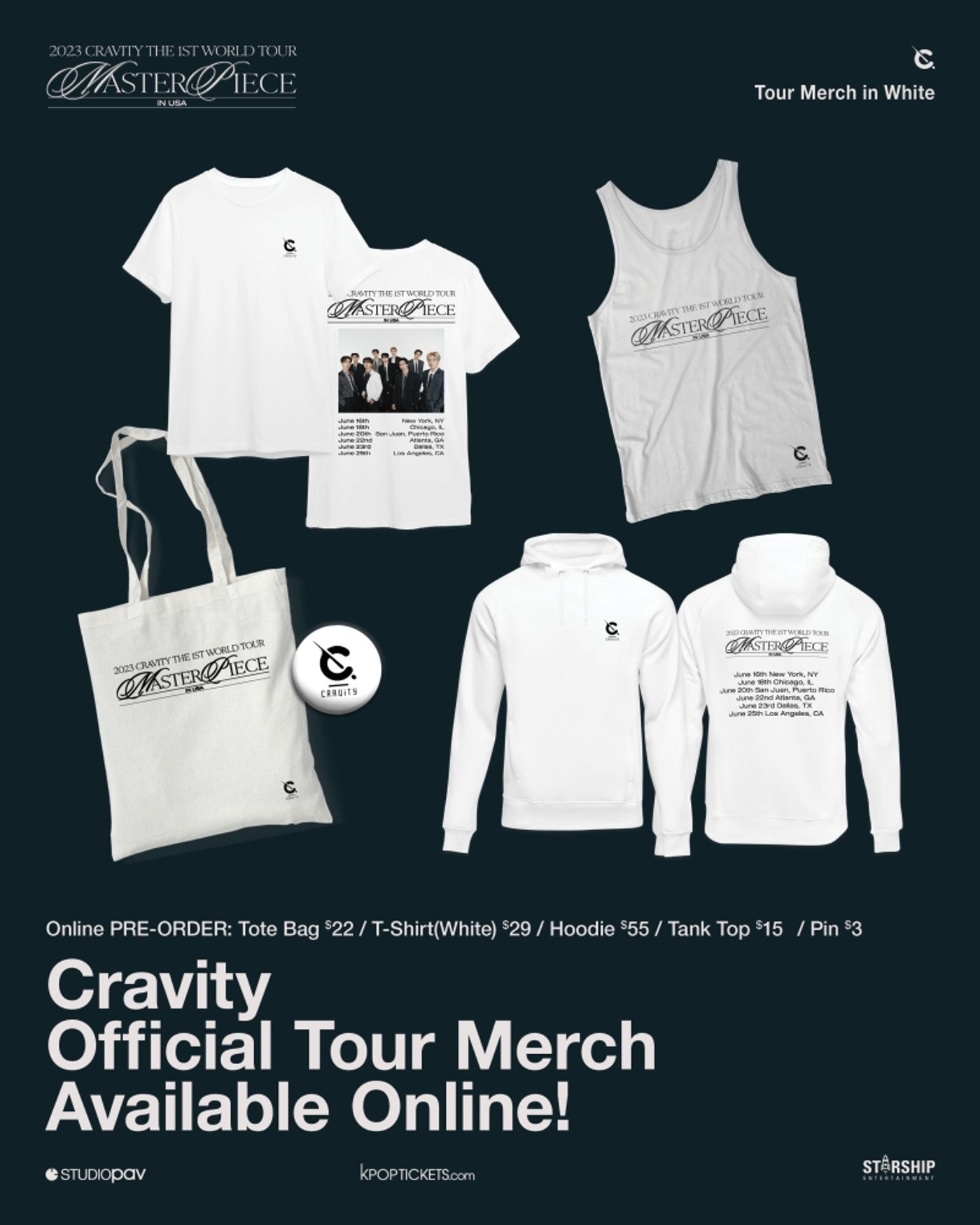 Preview: K-Pop Group CRAVITY and Their First World Tour: MASTERPIECE  Image