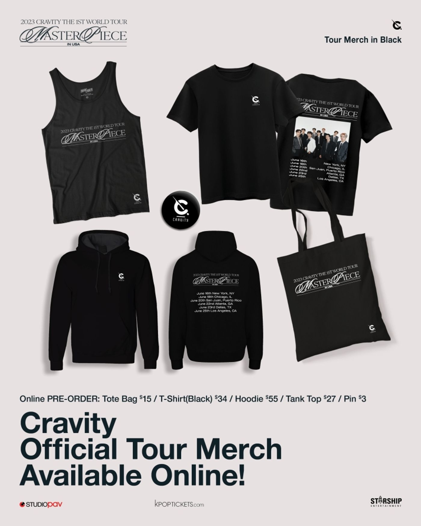 Preview: K-Pop Group CRAVITY and Their First World Tour: MASTERPIECE  Image