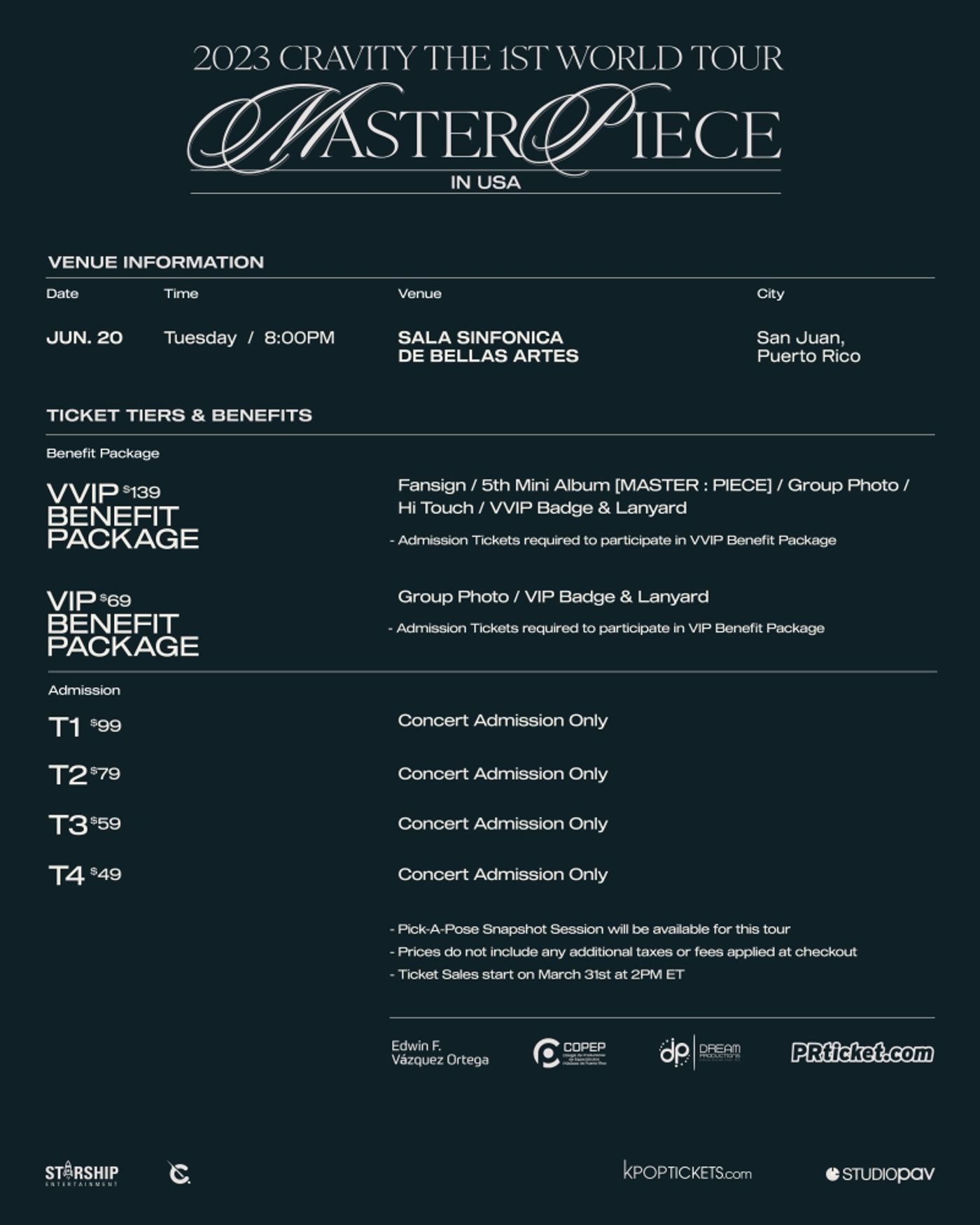 Preview: K-Pop Group CRAVITY and Their First World Tour: MASTERPIECE  Image