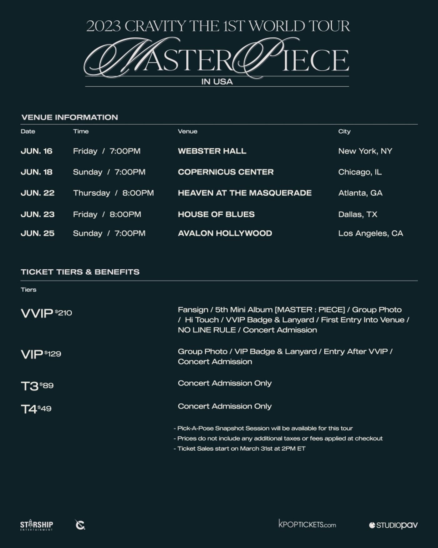 Preview: K-Pop Group CRAVITY and Their First World Tour: MASTERPIECE  Image