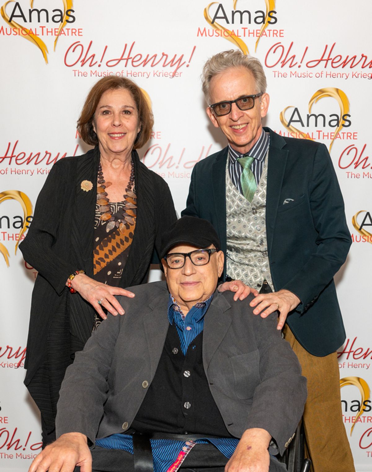 Donna Trinkoff, Henry Krieger, Robert Joy at 