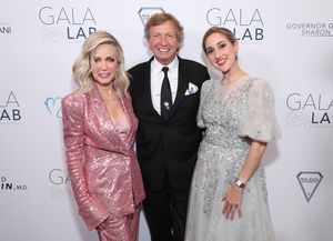 Donna Mills, Nigel Lythgoe and Melissa Barak Photo