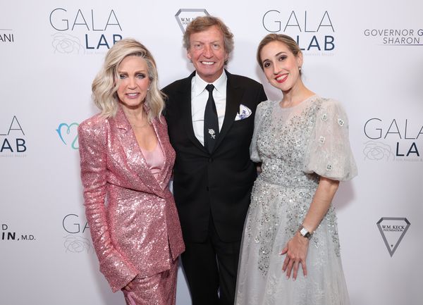Donna Mills, Nigel Lythgoe and Melissa Barak Photo