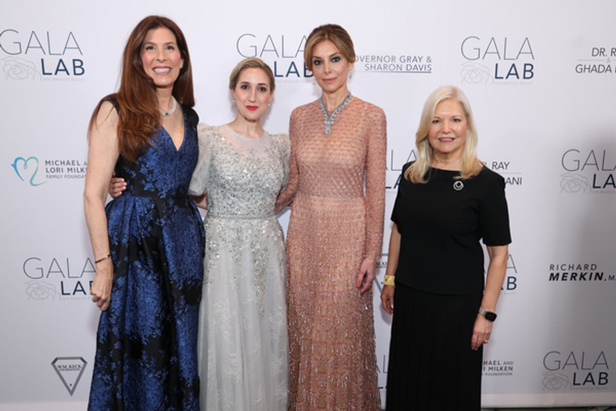 Kristen Sarkisian, Melissa Barak, Alia Tutor and Sharon Davis at 