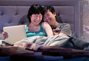 Karoline (Katie) and Tony Nam (Malcolm). Photo by Margot Schulman. Photo