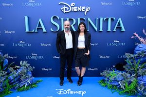 MADRID, SPAIN - MAY 19: Luis Tosar and Maria Luisa Mayol attend the premiere of "La S Photo