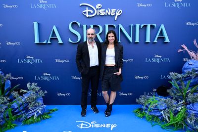 MADRID, SPAIN - MAY 19: Luis Tosar and Maria Luisa Mayol attend the premiere of "La S Photo