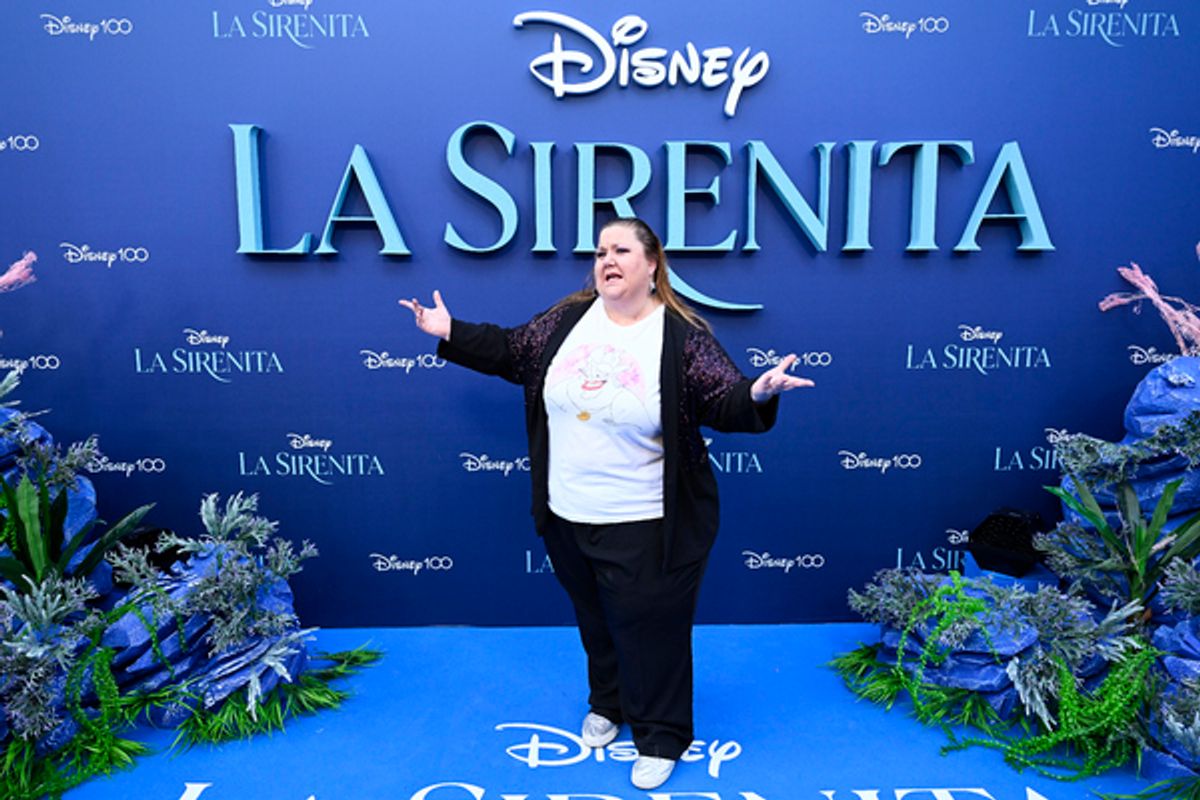 MADRID, SPAIN - MAY 19: Itziar Castro attends the premiere of 'La Sirenita' by Disney at Cine Callao on May 19, 2023 in Madrid, Spain. (Photo by Carlos Alvarez/Getty Images for Disney) at 