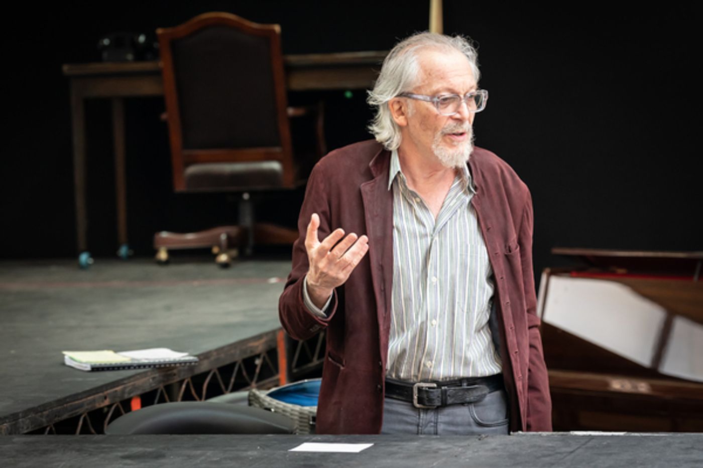 Photos: Inside Rehearsal For PATRIOTS at the Noel Coward Theatre  Image