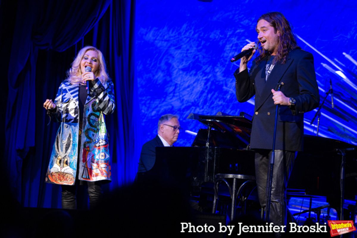 Orfeh, Constantine Maroulis at 