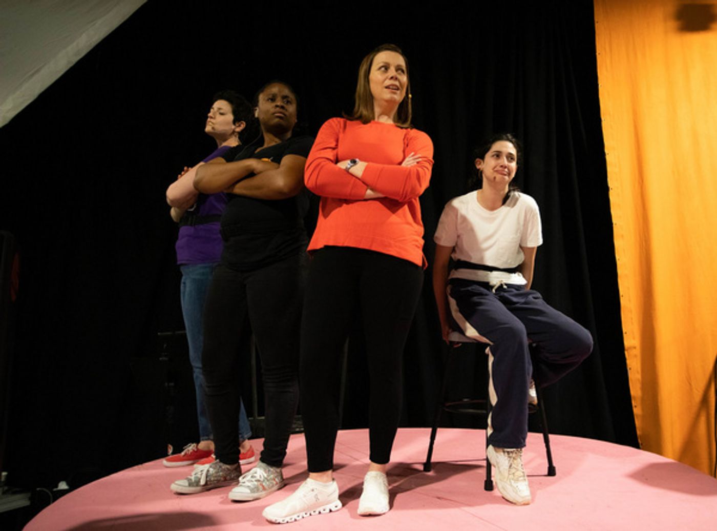 Photos: Inside Rehearsals For Wilbury Theatre Group's GOODNIGHT SWEETHEART, GOODNIGHT Photos: Inside Rehearsals For Wilbury Theatre Group's GOODNIGHT SWEETHEART, GOODNIGHT Image