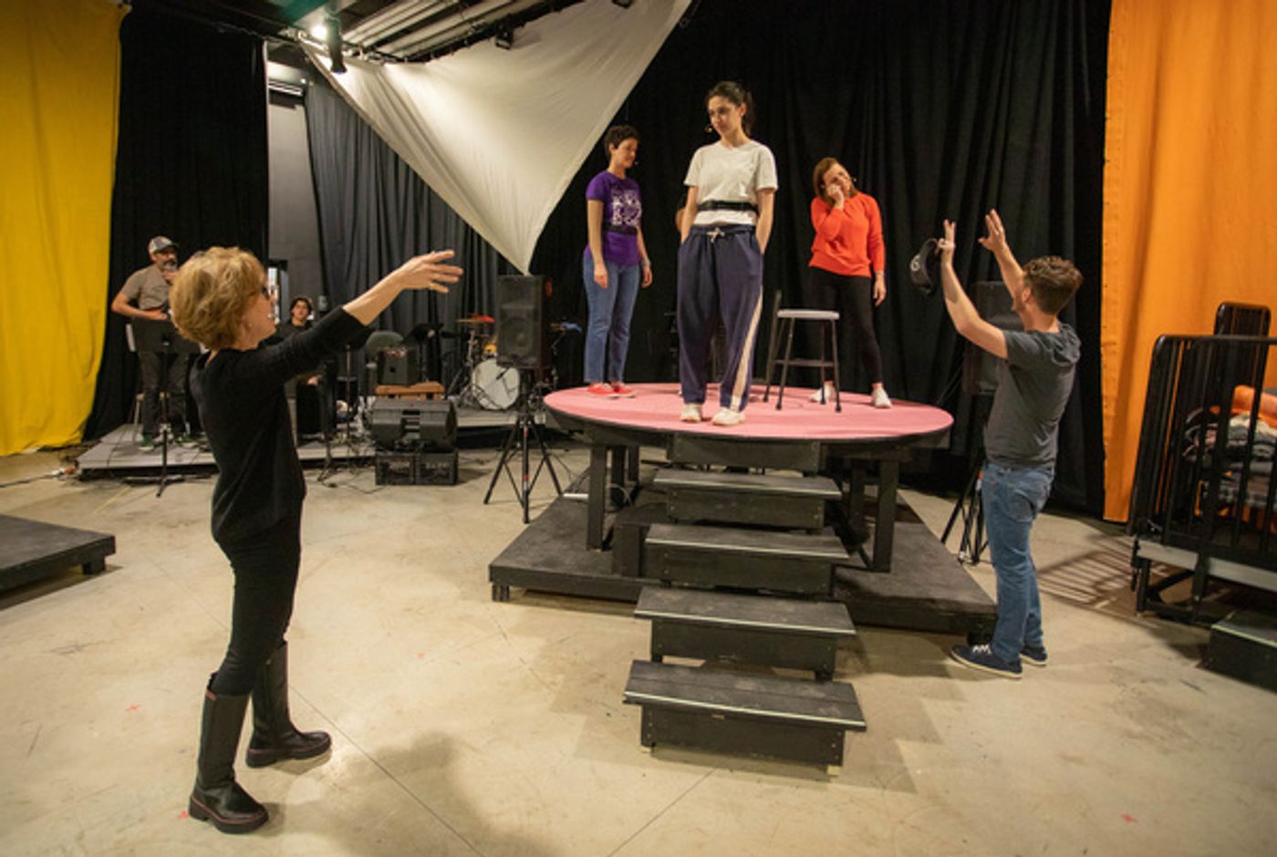 Photos: Inside Rehearsals For Wilbury Theatre Group's GOODNIGHT SWEETHEART, GOODNIGHT Photos: Inside Rehearsals For Wilbury Theatre Group's GOODNIGHT SWEETHEART, GOODNIGHT Image