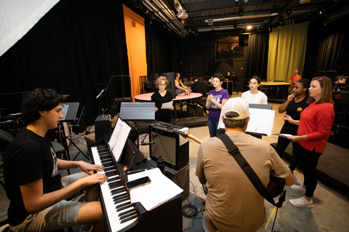 Photos: Inside Rehearsals For Wilbury Theatre Group's GOODNIGHT SWEETHEART, GOODNIGHT Photos: Inside Rehearsals For Wilbury Theatre Group's GOODNIGHT SWEETHEART, GOODNIGHT Image