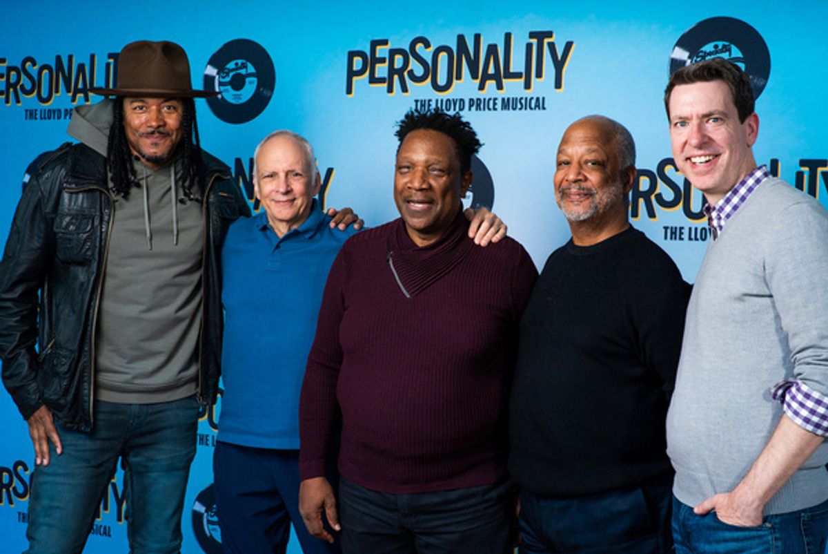 Edgar Godineaux, B. Jeffrey Madoff, Shelton Becton, Sheldon Epps and Adam Hess at 