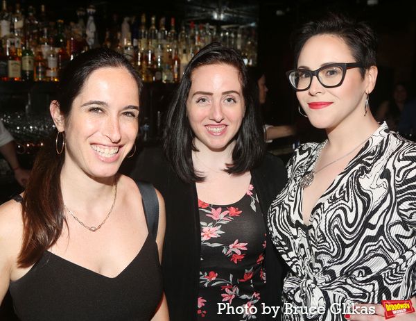 BroadwayWorld Managing Editor Chloe Rabinowitz, Stephi Wild and Alexa Cristitello Photo