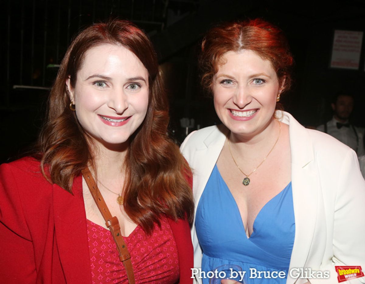 Becky Rosky and BroadwayWorld Editor-in-Chief Nicole Rosky at 