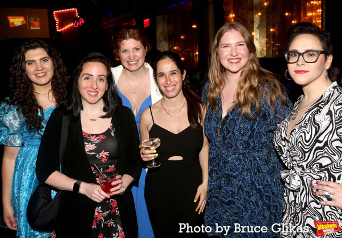 HaleyJane Rose, Stephi Wild, BroadwayWorld Editor-in-Chief Nicole Rosky, BroadwayWorld Managing Editor Chloe Rabinowitz, Blair Ingenthron and Alexa Cristitello at 