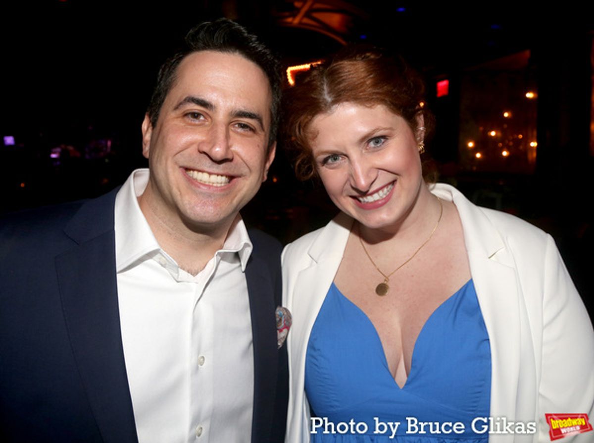 BroadwayWorld Founder and CEO Robert Diamond and BroadwayWorld Editor-in-Chief Nicole Rosky at 