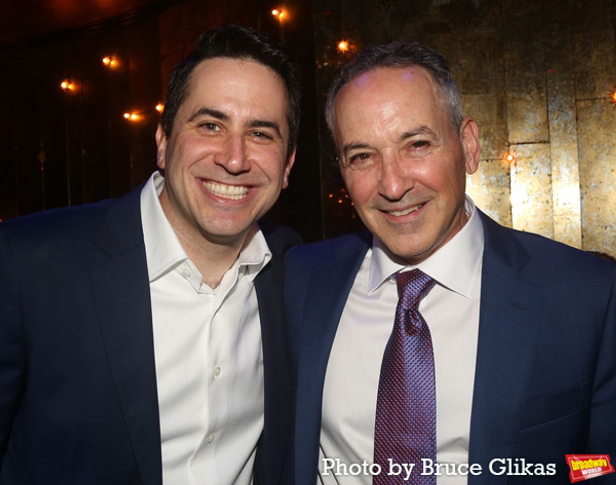 BroadwayWorld Founder and CEO Robert Diamond and BroadwayWorld Vice President, Sales & Marketing Miles Silverman at 