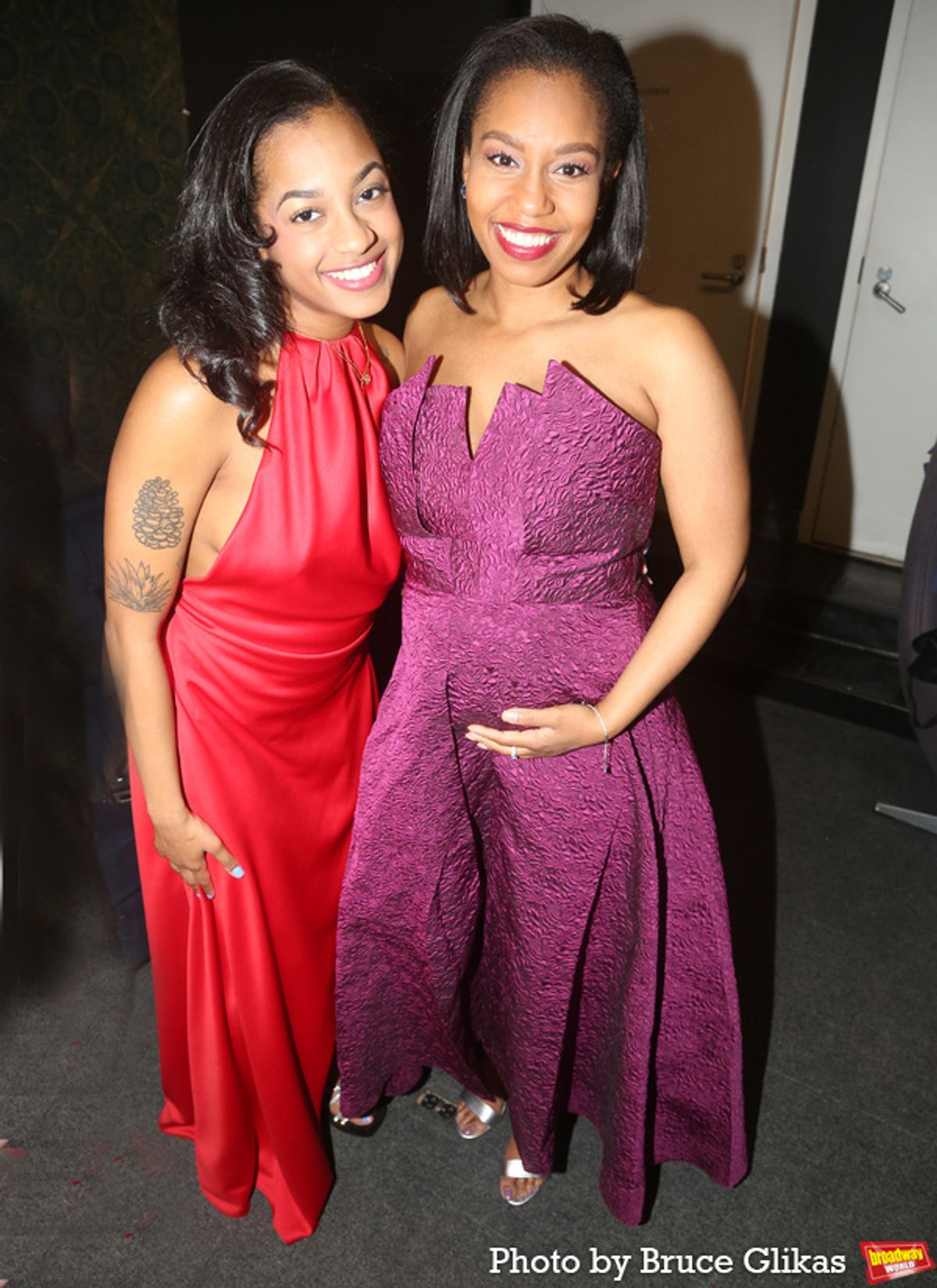 Olivia Elease Hardy and Brittney Johnson at 