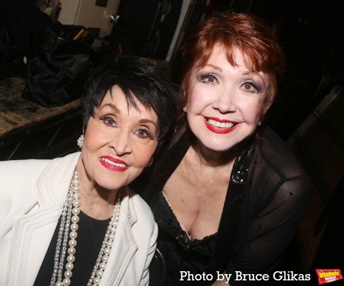 Chita Rivera and Donna McKechnie at 